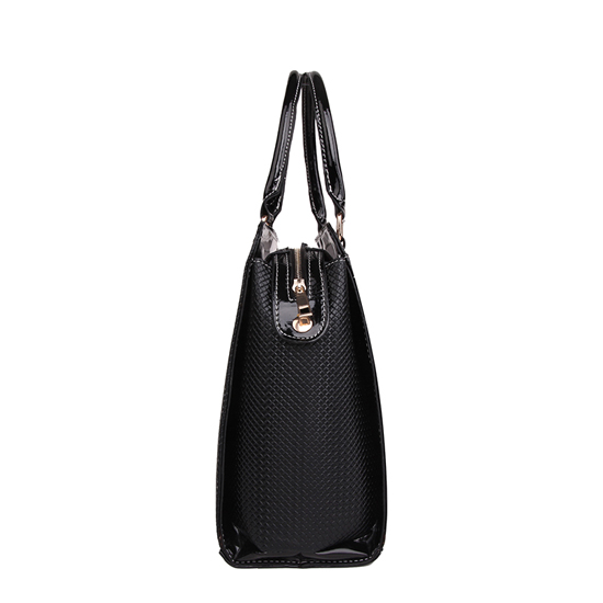 Coach Logo Medium Black Totes AWC | Women